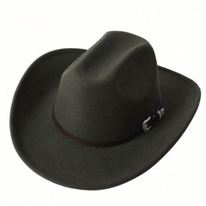 Western Cowboy Feather <b>Hat</b> Women's Wholesale 2022 New Style Texas for Adults Travel Outdoor Casual Four Seasons - Product Image 4