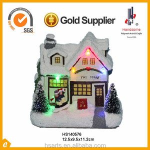 2016 New Design Lights Christmas Village Houses - Product Image 3