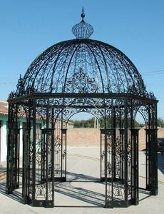 Châu Âu hiện đại Roman phong cách Lớn Vườn trang trí wrought sắt Dome kim loại sắt gazebo cho ngoài trời trang trí sân vườn - Product Image 2