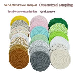 Set de table en tissu de style nordique, isolant thermique, anti-brûlure, épaissi - Product Image 6