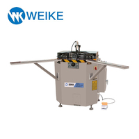 Máquina WEIKE CNC para Fabricación de Ventanas y Puertas, Máquina Hidráulica para Engarzar Esquinas de Perfiles de Aluminio