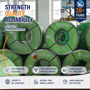 430 409L No.1 Finish ID 508mm Hot <b>Rolled</b> JIS G4305 Stainless Steel Coil with Superior Surface Quality - Product Image 1
