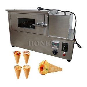 Horno de cono de pizza eléctrico de estructura avanzada/Fabricante de pizza de cono/línea de producción de conos de molde de pizza - Product Image 3