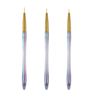 Nouveau modèle transfrontalier – Pinceau à <span class=keywords><strong>ongles</strong></span> portable en acrylique ultra-fin <span class=keywords><strong>de</strong></span> style japonais pour le <span class=keywords><strong>dessin</strong></span> <span class=keywords><strong>de</strong></span> lignes complexes et la sculpture <span class=keywords><strong>de</strong></span> fleurs - Product Image 5