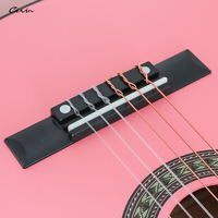 Gitar Klasik 30 Inci, Bodi Kayu Basswood, Finishing Matte, dan Desain 6 Senar untuk Latihan Siswa dan Pemula