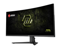 Nouveau Moniteur de Jeu MSI MAG 346CQDF E20 2026, Double Mode, 34 pouces, 3440x1440 UWQHD 200Hz / HD 400Hz, Écran Incurvé 0,5 ms pour PC de Bureau