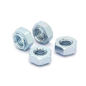 Écrou hexagonal M10 zingué autobloquant classe 8.8 métrique forgé pour usage industriel - Product Image 2