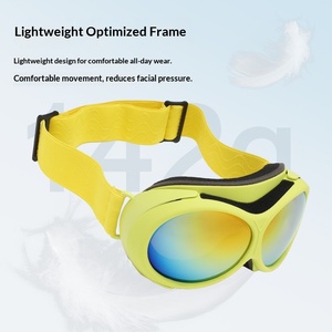 Gafas de Esquí con Lentes de Espejo y Marco Nuevo, Protección Ocular a Prueba de Viento para Exteriores, Protección Contra la <span class=keywords><strong>Arena</strong></span>, Gafas Deportivas para Escalada, para Adultos y Niños - Product Image 3
