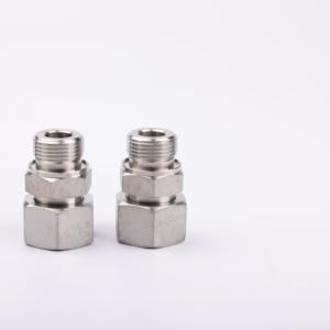 Raccordo Conico Metrico Maschio DIN 2353 <span class=keywords><strong>SS</strong></span> <span class=keywords><strong>24</strong></span> 2MC 2MD in Acciaio Inox, Connettore per Tubi Idraulici, Giunto a Compressione Zincato - Product Image 6