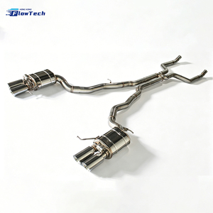 Système d'échappement Catback de haute qualité pour BMW 650 650i Alpina B6 F06 F12 F13 N63 4.0L V8 en acier inoxydable 304, design à fixation directe - Product Image 5