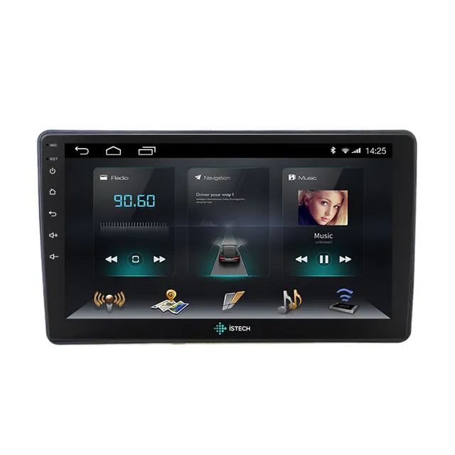 2 DIN Android Autoradio Car Radio For Honda Accord 7 2003-2007 Range Rover Sport 2007 Toyota