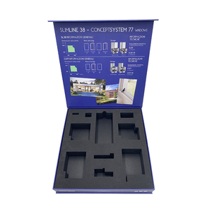 Recyclable Custom Logo Eva Foam Rigid Cardboard Magnetic <b>Gift</b> Packaging <b>Box</b> With Handle - Product Image 4