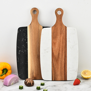Formaggio resistente pane a base di carne da cucina salumi taglieri <span class=keywords><strong>in</strong></span> <span class=keywords><strong>marmo</strong></span> tavola da servizio <span class=keywords><strong>in</strong></span> legno di Acacia <span class=keywords><strong>tagliere</strong></span> <span class=keywords><strong>in</strong></span> <span class=keywords><strong>marmo</strong></span> con manico - Product Image 6