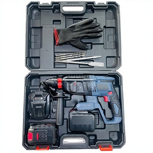 Trapano Avvitatore a Percussione Elettrico Brushless a Batteria agli Ioni di Litio 20V 21V, Set con Mandrino SDS da 26mm, Industriale, Senza Fili, Rotativo, Fai-da-te - Product Image 3