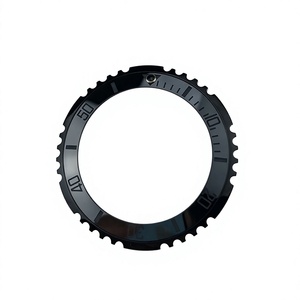 Montre de plongée 007 38 mm brillante avec insert de lunette en céramique noire, pièces de montre - Product Image 2