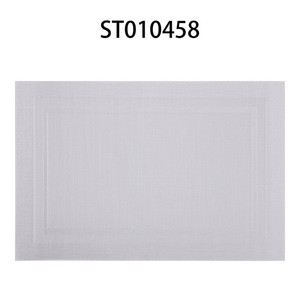 Mantel Individual Resistente al Calor, con Marco Hueco, Antideslizante, para Cocina, Restaurante, PVC, Color Sólido, para Bodas - Product Image 4