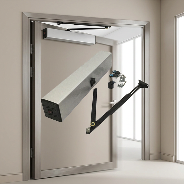 Automatic Sliding Door Operator with Radar Sensor for Commercial Glass Doors