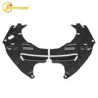 Couvre-phare en fibre de carbone sèche, diffuseur de pare-chocs arrière pour BMW M2 Coupé G87 2023+, 2 pièces/ensemble