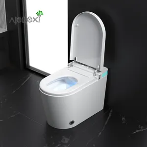 Apolloxy dekor Rts tek parça s-tuzak tuvalet isıtmalı yumuşak yakın klozetler akıllı tuvalet aksesuarları