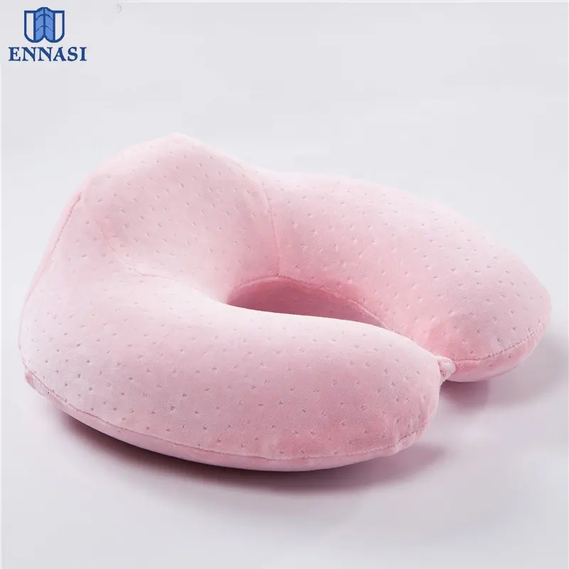 Airplane Car Use Neck Pillow U Shape Memory Foam Travel Neck Support Pillow