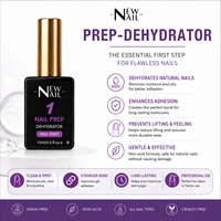 Lot de vernis gel UV 15 ml pour salon de manucure, marque privée, longue tenue, avec préparateur déshydratant, primer non acide et top coat gel pour capsules.