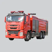Novo veículo de caminhão de bombeiros de combate a espuma 15cbm especificação do caminhão de bombeiros