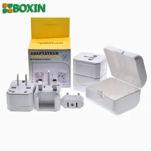 Top selling Hot Universal world portable Travel 3 in 1 charger multi plug socket 10A Adapter Power Plug Converter