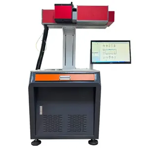 Mesin penanda laser tabung logam CO2 dinamis 3D Format besar mesin pengukir laser 800*800mm