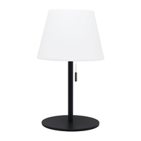 Lampe de chevet moderne à piles, lampe de bureau LED avec commande tactile, CRI élevé 95, 3 modes de couleur, décoration de chambre à coucher