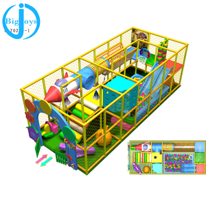 Aire de jeux intérieure commerciale à bas prix centre de jeu personnalisé château coquin pour enfants drôle - Product Image 3