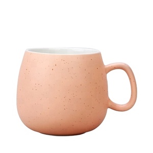 High Quality <b>One</b>-Color Print Ceramic Nordic Mugs Pot-Bellied Design <b>Cup</b> - Product Image 3