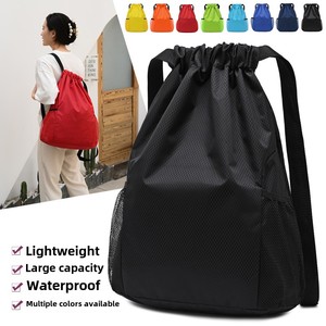 2025 Mới Công Suất Lớn Biểu Tượng Tùy Chỉnh Dây Kéo Phòng Tập Thể Dục Thể Thao Bóng Rổ Túi Cho Nam Giới Phụ Nữ Phong Cách Polyester Lót Không Thấm Nước - Product Image 2