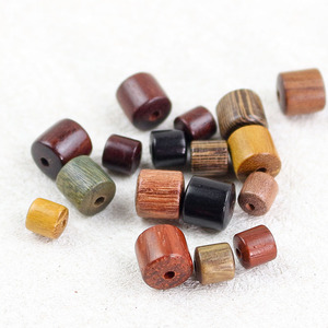 Cuentas de madera de sándalo de 6/8 mm, cuentas sueltas de madera natural para niños, accesorios para hacer pulseras DIY - Product Image 4