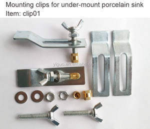 Quick Clips <span class=keywords><strong>M</strong></span>-clip, L-clip, Z-clip voor onderbouw wastafel, snelclips, wastafelanker, wastafelbeugel - Product Image 4