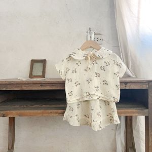 Nuovo Body per Neonati con Motivi Floreali 2026, Tutina in Cotone Stile Coreano, Abbigliamento Estivo per Neonati e Bambini, <span class=keywords><strong>Canottiere</strong></span> per Bambine - Product Image 3