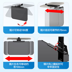 Gafas protectoras para conductores de automóviles Shunwei, viseras solares para automóviles, viseras solares para el día, espejos antideslumbrantes para el día Shunwei - Product Image 2