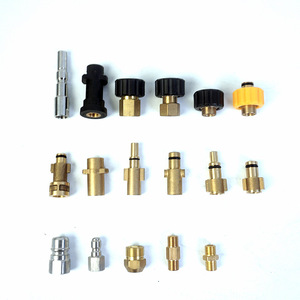 Adaptateur de buse pour distributeur de mousse Mingou G1/4, connecteur interne en acier inoxydable, laiton et plastique pour tuyau PVC, utilisation pour l'eau - Product Image 4