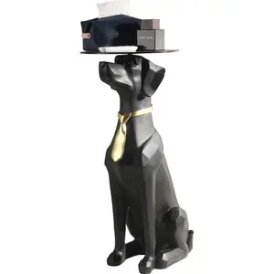 New Product Ideas 2022 Modern Creative Floor-to-ceiling Dog Animal Ornaments House Decorations