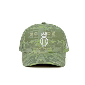 <span class=keywords><strong>Gorra</strong></span> de Béisbol de Nylon de 5 Paneles de Alta Calidad, Logotipo Bordado Personalizado, Impermeable, Gorras de Béisbol para Deportes al Aire Libre, <span class=keywords><strong>Gorra</strong></span> con Orificios Cortados con Láser - Product Image 1