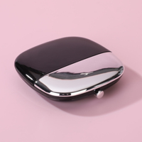 Boîtes en plastique avec miroirs pour poudre compacte, correcteur, blush, contouring et illuminateurs, grande capacité, vendues directement par le fabricant