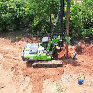 Machine de construction de pieux de fondation, marque chinoise de premier plan, foreuse rotative montée sur tracteur - Product Image 1
