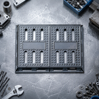 Grille de drainage extérieure en fonte ductile durable et écologique pour un drainage efficace des routes