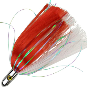 Señuelo de curricán Ilander con cabeza de bala de 7 pulgadas/9 pulgadas para Marlin Tuna Mahi Dolphin Durado Wahoo, señuelos de curricán de malla sin gancho, - Product Image 4