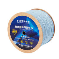 Prix d'usine 305m intérieur/extérieur Cat6 Cat6e Cat6A Cat7 UTP FTP SFTP câble réseau Ethernet RJ45 cuivre Patch câble LAN