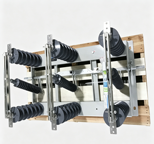 Desconectador de Alta Tensión para Interiores GN27-36 35kV, Interruptor de Aislamiento Trifásico 1250A, Tres Columnas, 185kV, Mecanismo BIL CS17 - Product Image 1