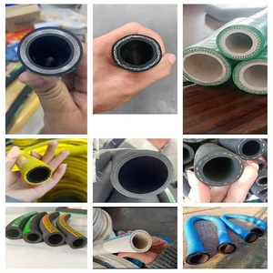 Çelik Tel Spiral 1" 3/8 BSP Hidrolik Bağlantı Elemanları ve Hortumlar Hidrolik 1/4 Hortum Borusu 1/2 3/8" Kauçuk Yüksek Basınçlı Hidrolik Hortumlar - Product Image 2