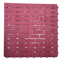 New Style Brick Joint Mat Badezimmer PVC rutsch feste Massage Teppich Boden matte Badezimmer Toiletten matte Drainage