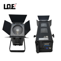 Projecteur Ellipsoidal LED Zoom 4-en-1 Blanc Chaud 300W Ra95 DMX512 pour Éclairage de Scène, Studio TV et Théâtre