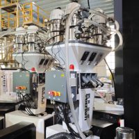 Mesin Pembuat Film Tiup Co-Extruder ABC dengan Sistem IBC & Penggulung Otomatis Mesin Pembuat Film Tiup Berkualitas Tinggi