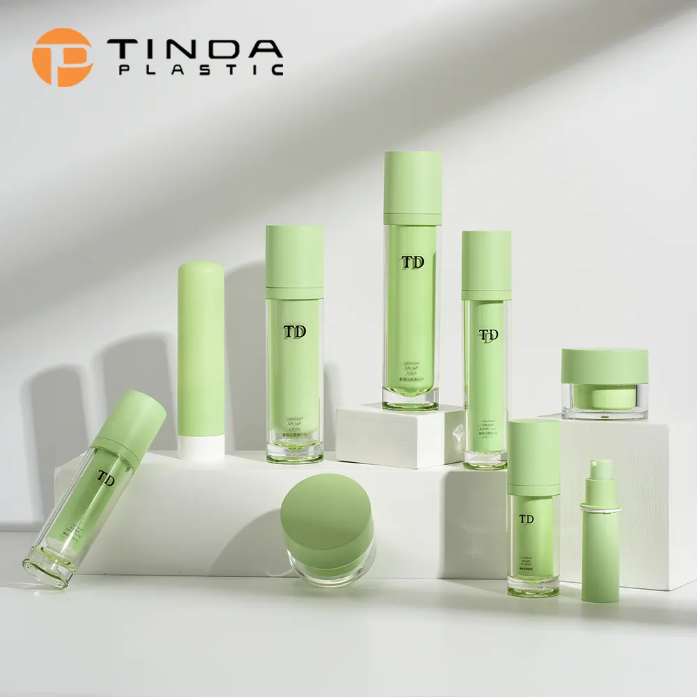 Factory Price 30ml 45ml 100ml recycled packaging cosmetic bottle Eco-friendly luxury skincare Refillable lotion pump bottle